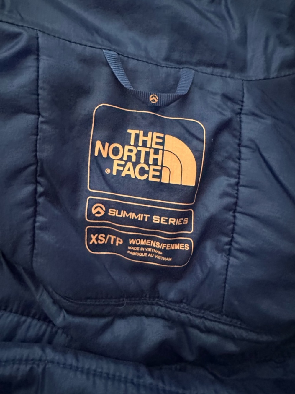 The North Face Women's Cobalt Blue Lightweight 100% Down-Fill Jacket - XS - Picture 12 of 14